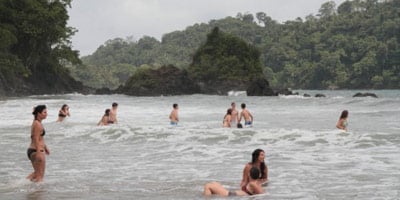 Swimming in Costa Rica