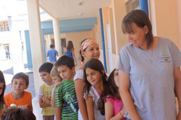 Children from the class