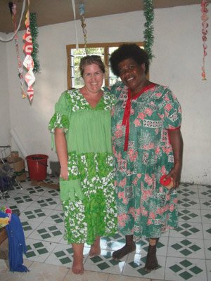 Jaimie volunteering in Vanuatu