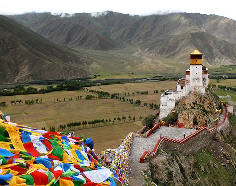 trekking tibet