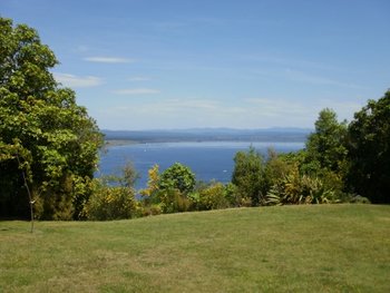 The view from one of Tina's calming hikes in New Zealand