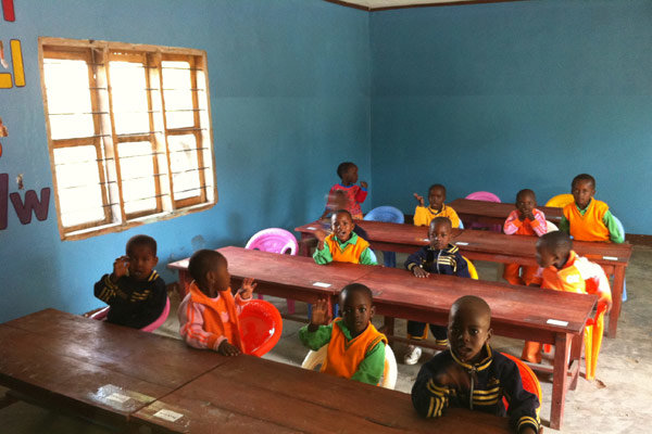 Melvin had a rewarding experience volunteering with blind children in Tanzania