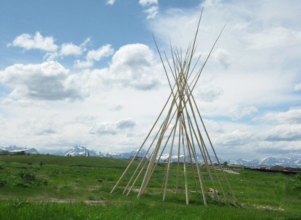 Teepee in Montana