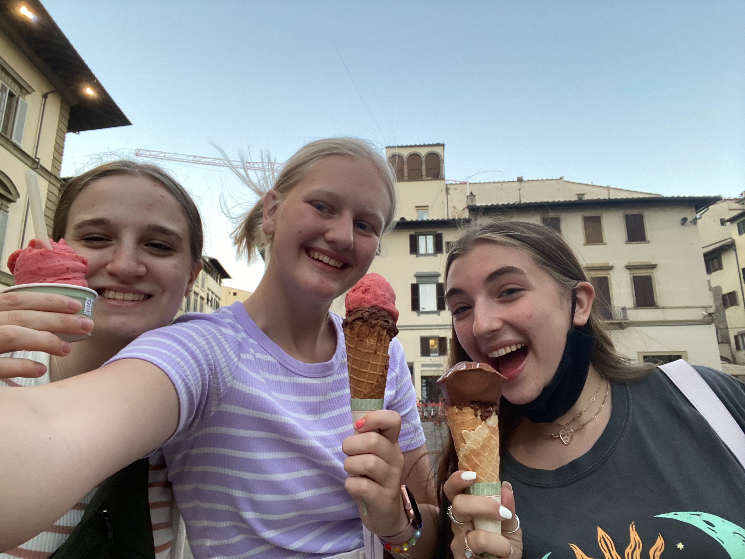 Gelato at the Duomo Gelato at the Duomo