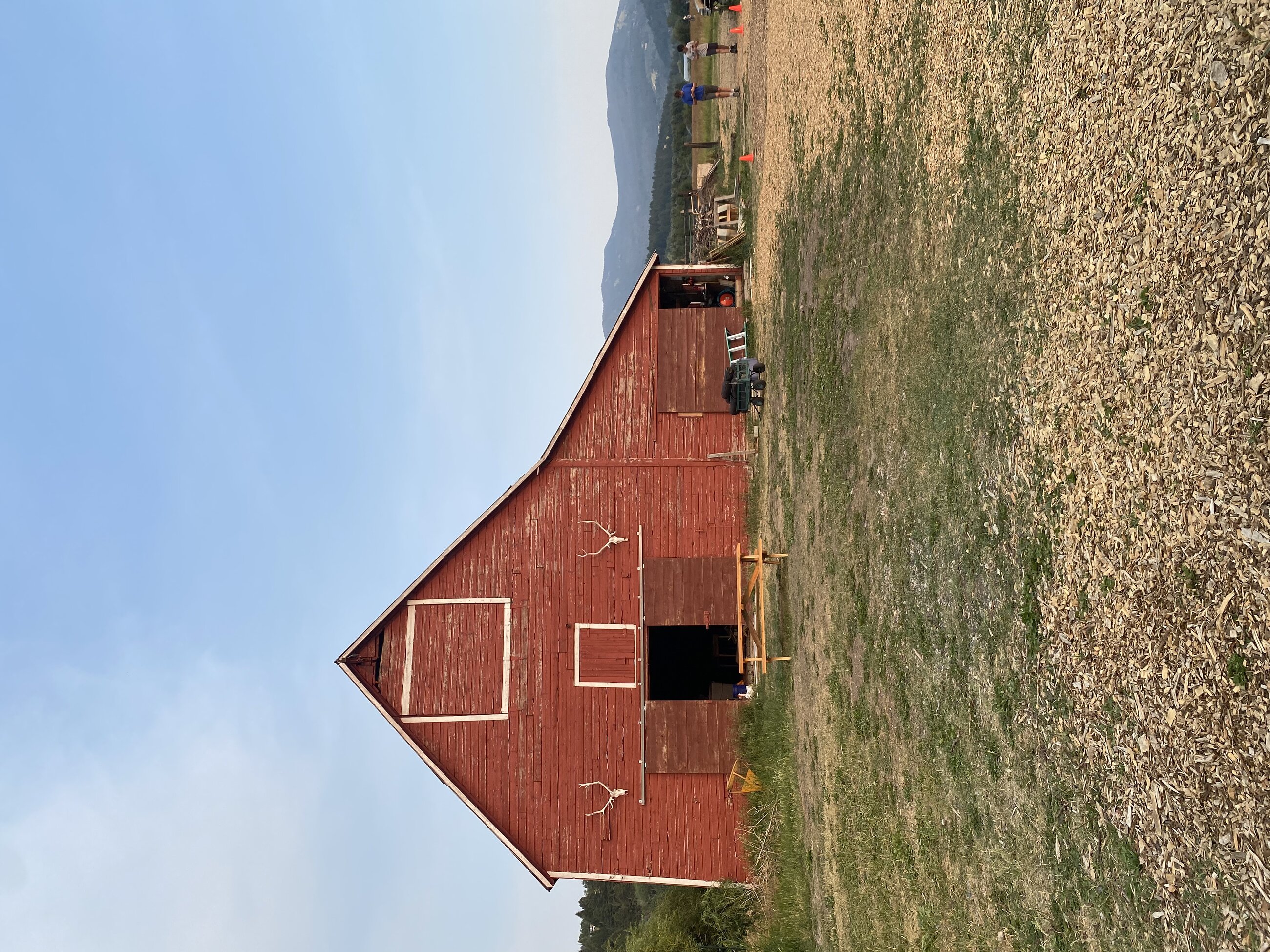 The barn