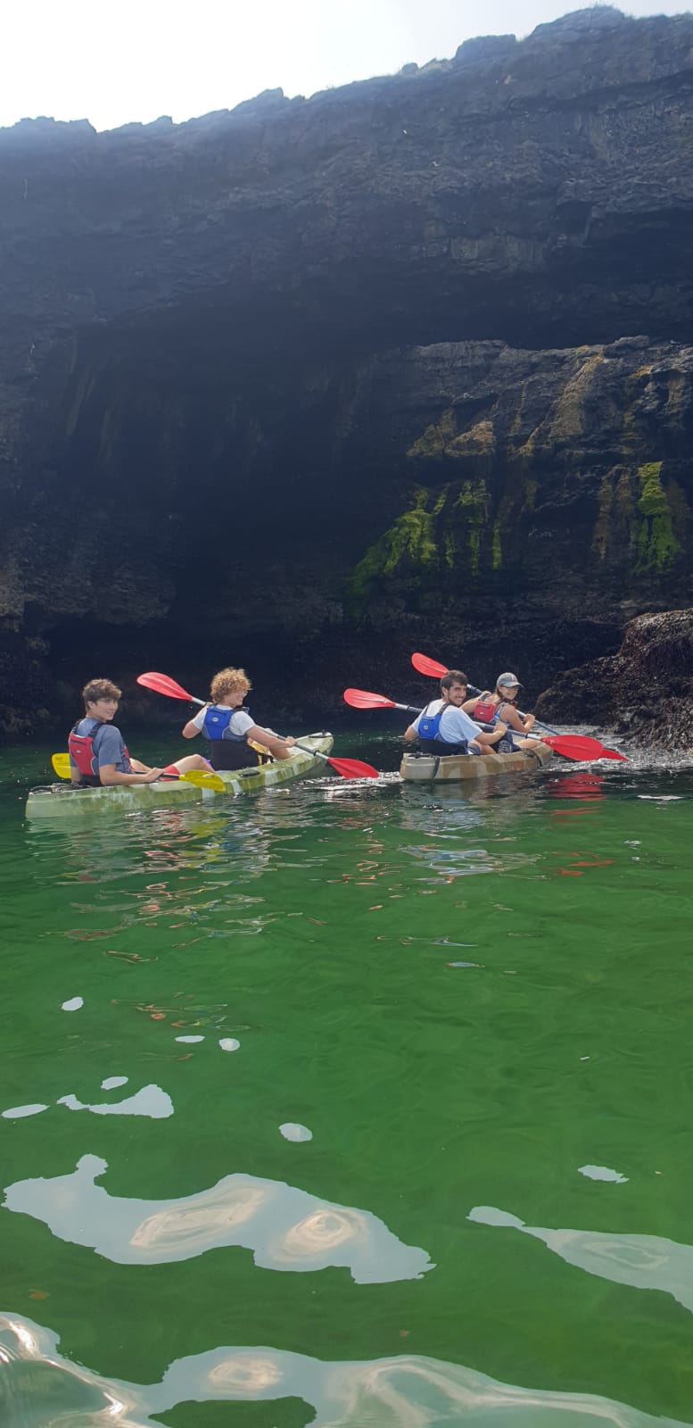 Kayaking by the Fairy Bridges