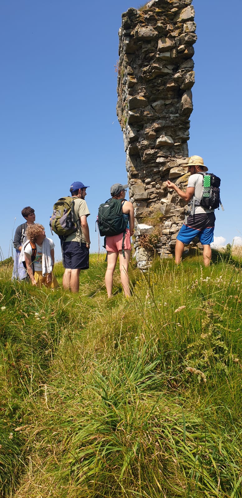 Leadership workshop and swim by the ruins of an ancient castle!