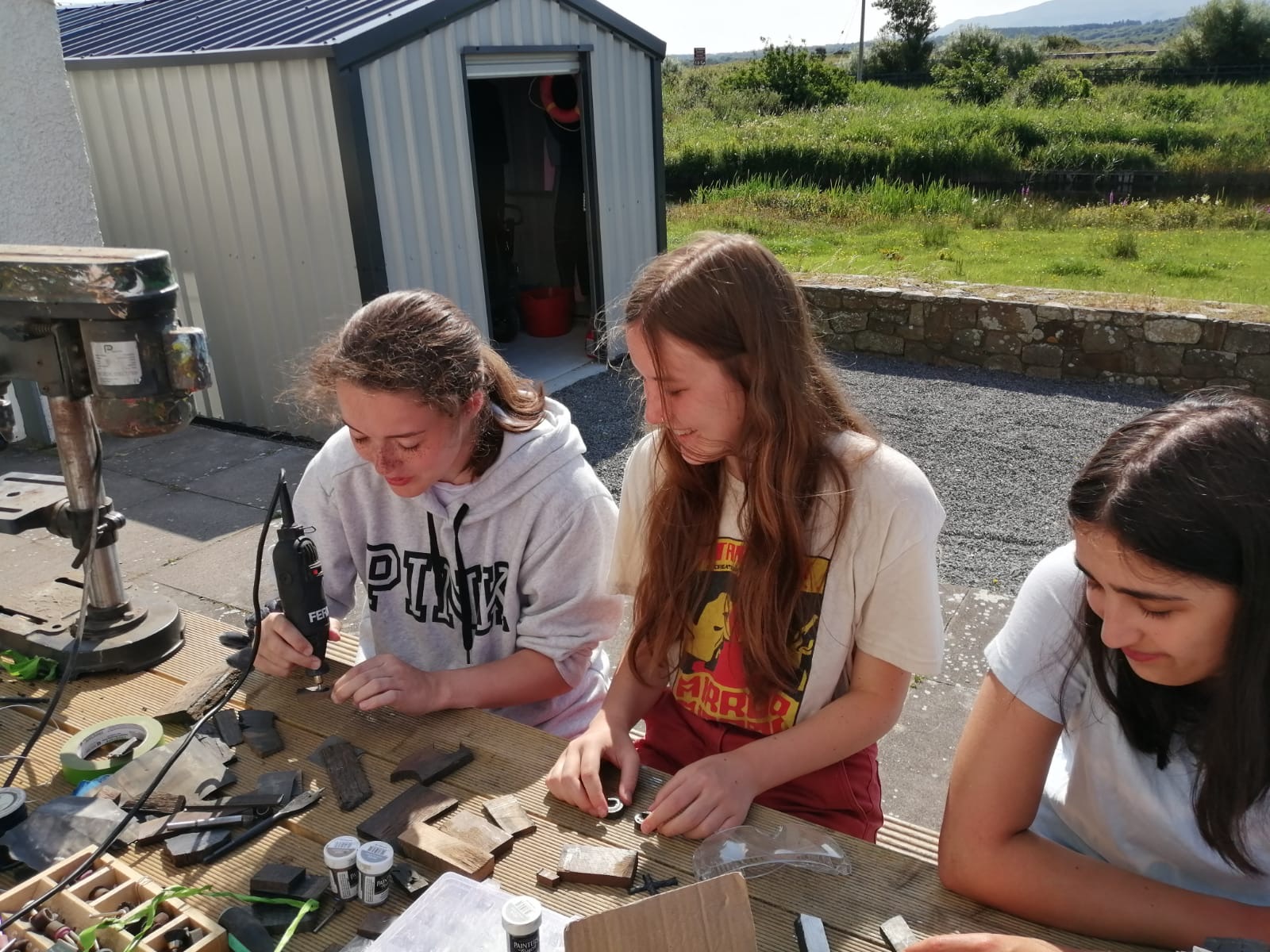 Bog oak jewelry workshop