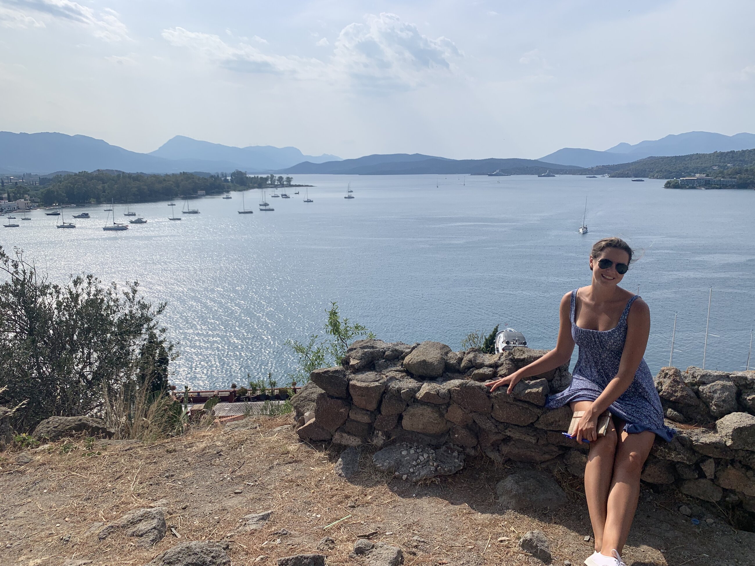 Clock Tower Hill top of Poros