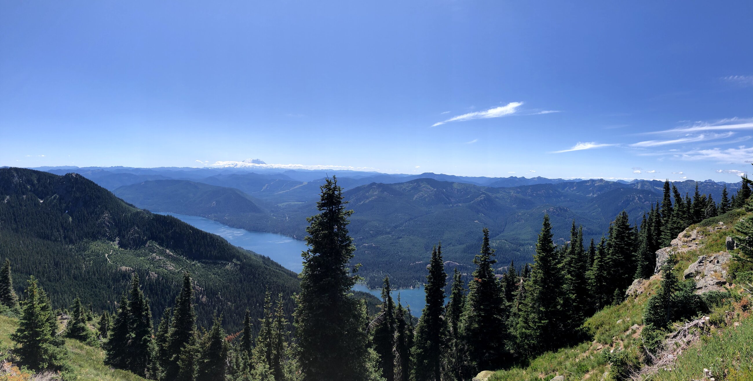 View from a hike to Thorpe Peak