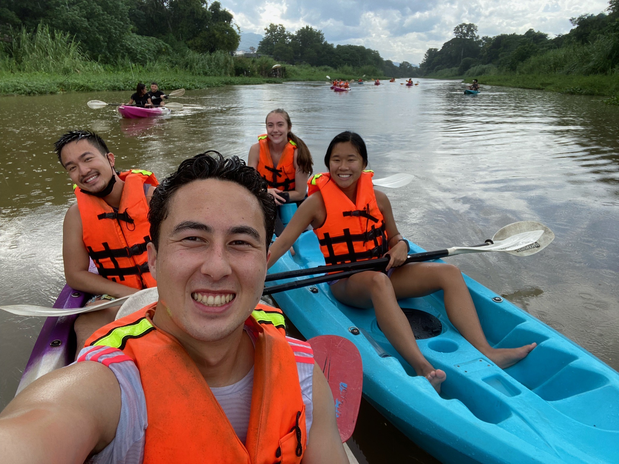 Kayak down Ping River