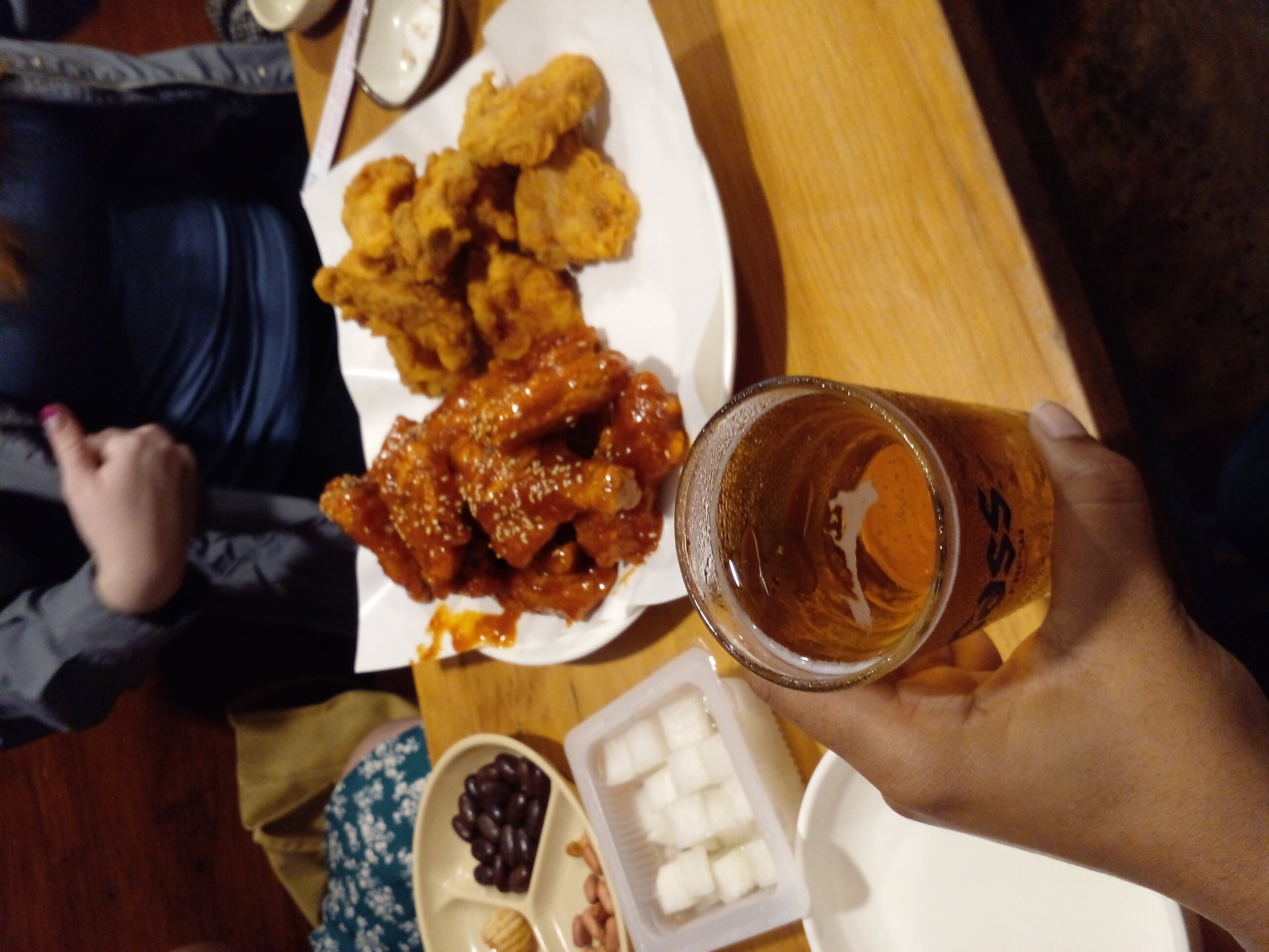 Chimaek! (Chicken and beer)