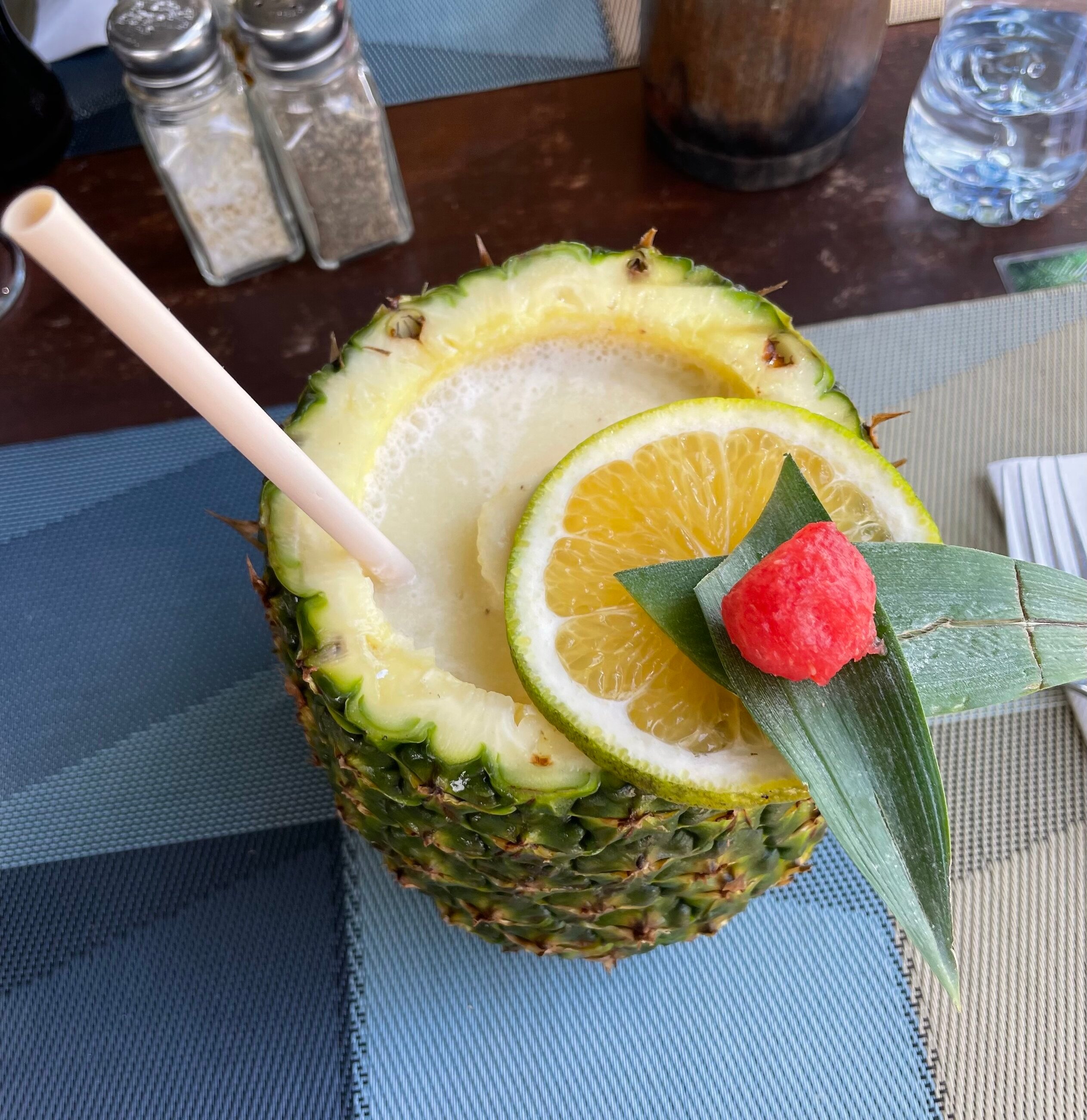 For Piña Colada lovers…@ Ronny’s Place in Manuel Antonio, Costa Rica