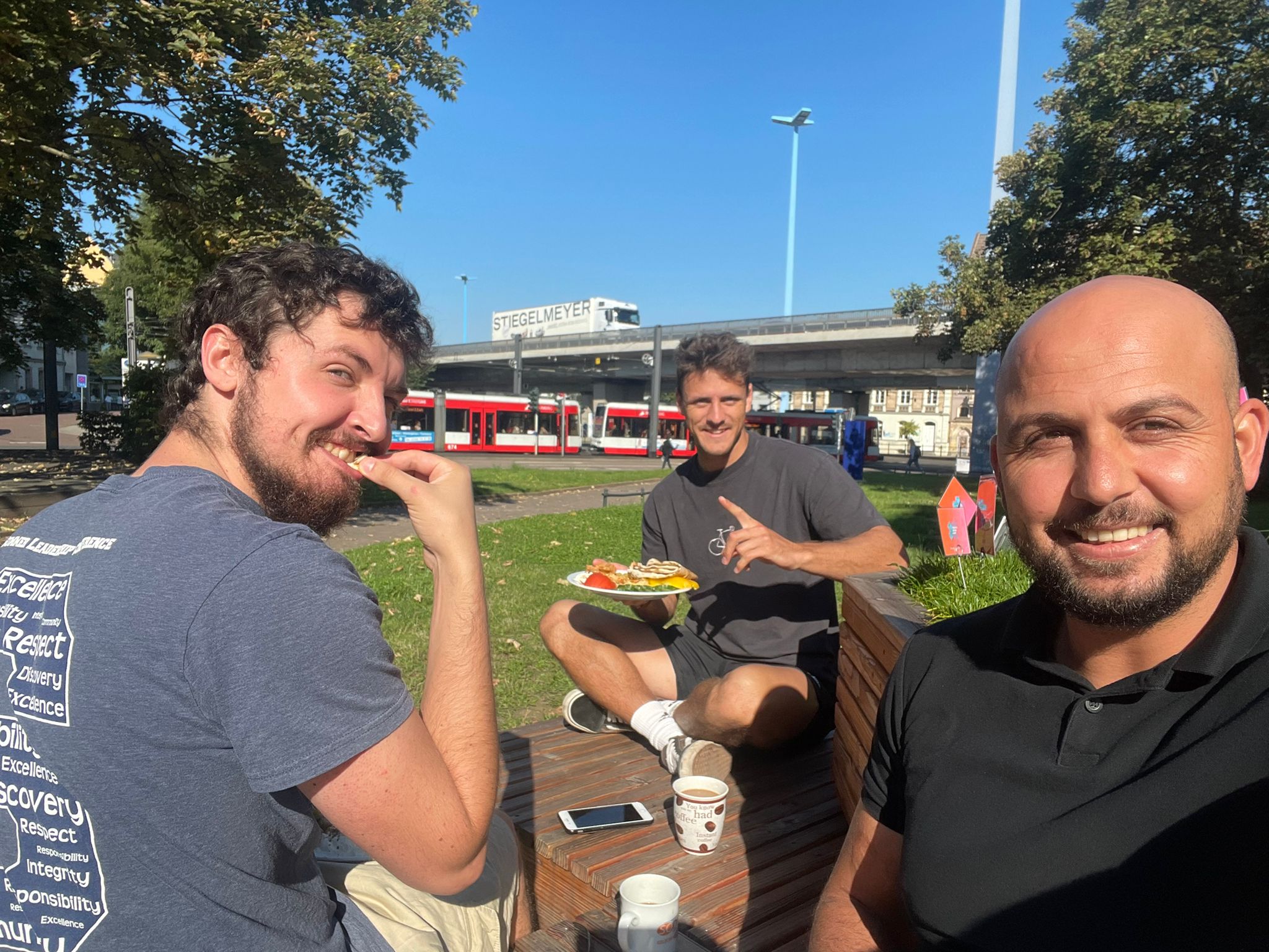 Morning breakfast, the local way.