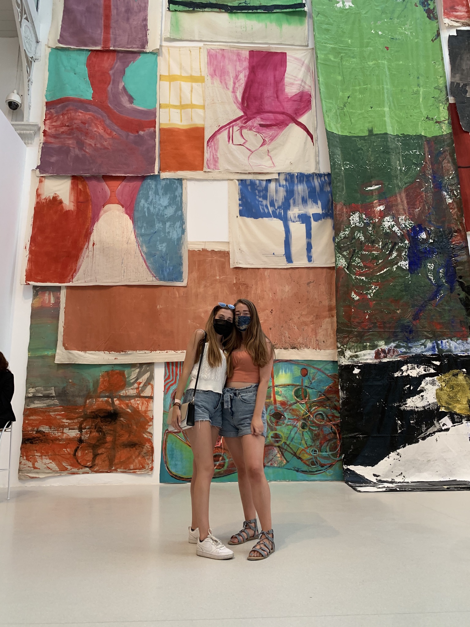 Me and my roommate stumbled upon an art gallery while exploring Madrid