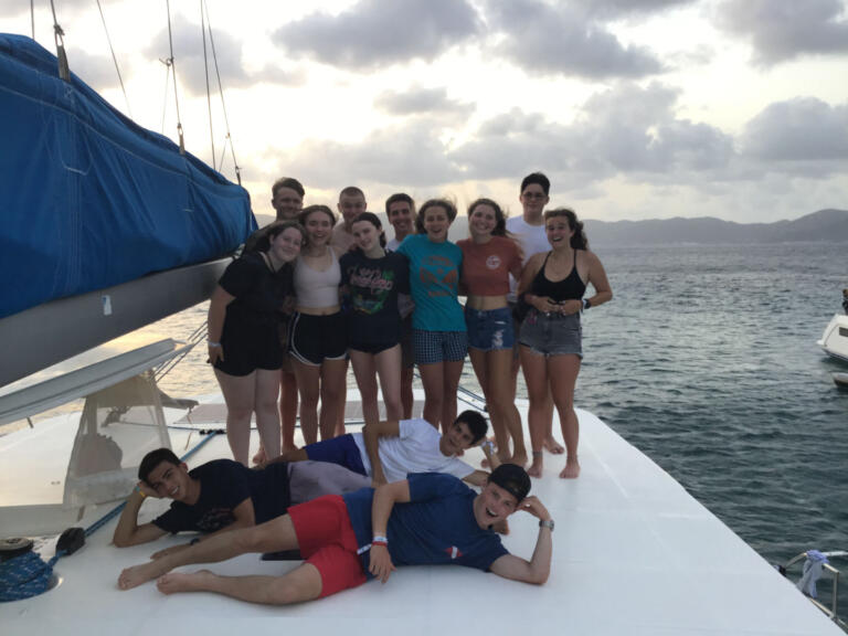 Me and my fellow shipmates this last summer