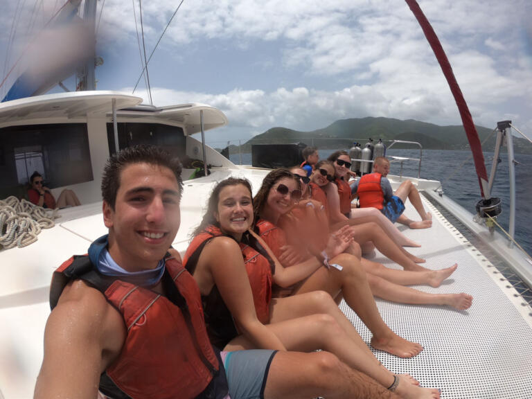 Sailing on Day 2