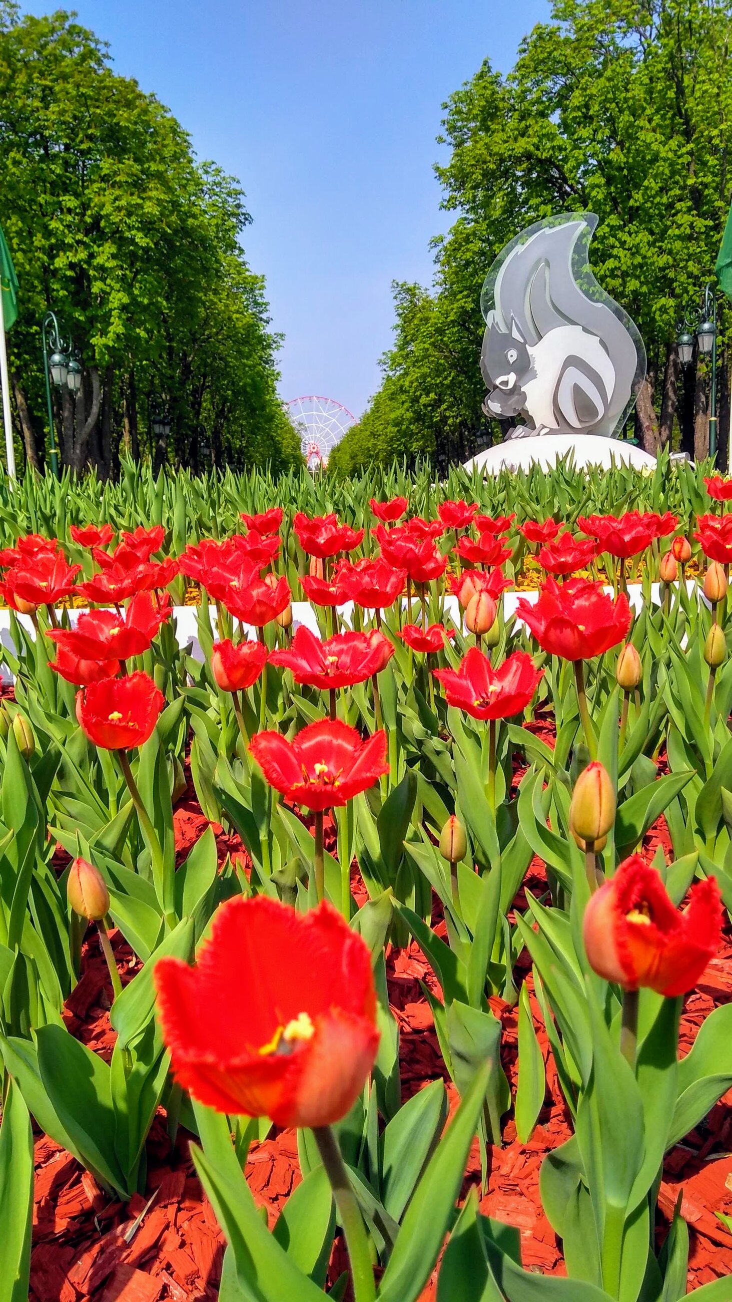 Gorky Park in Kharkiv, Ukraine