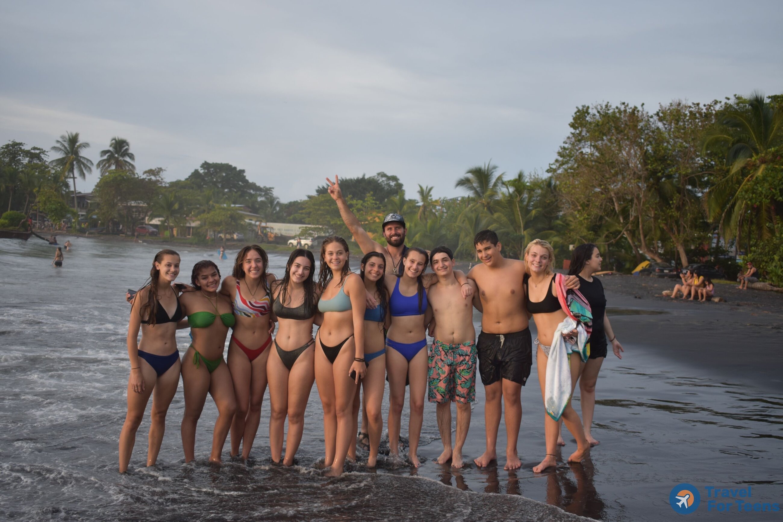 A great beach day in Puerto Viejo, Costa Rica.