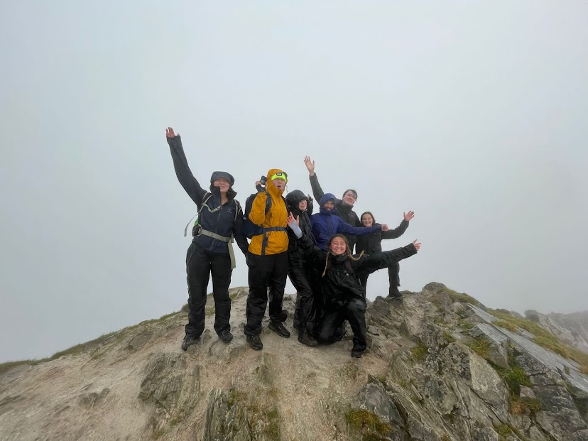 at the summit of errigal