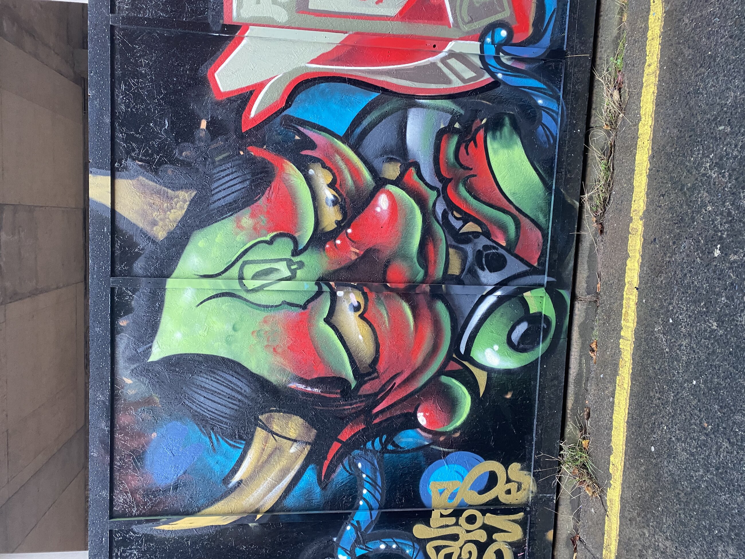 Awesome street art in Belfast really cool stuff