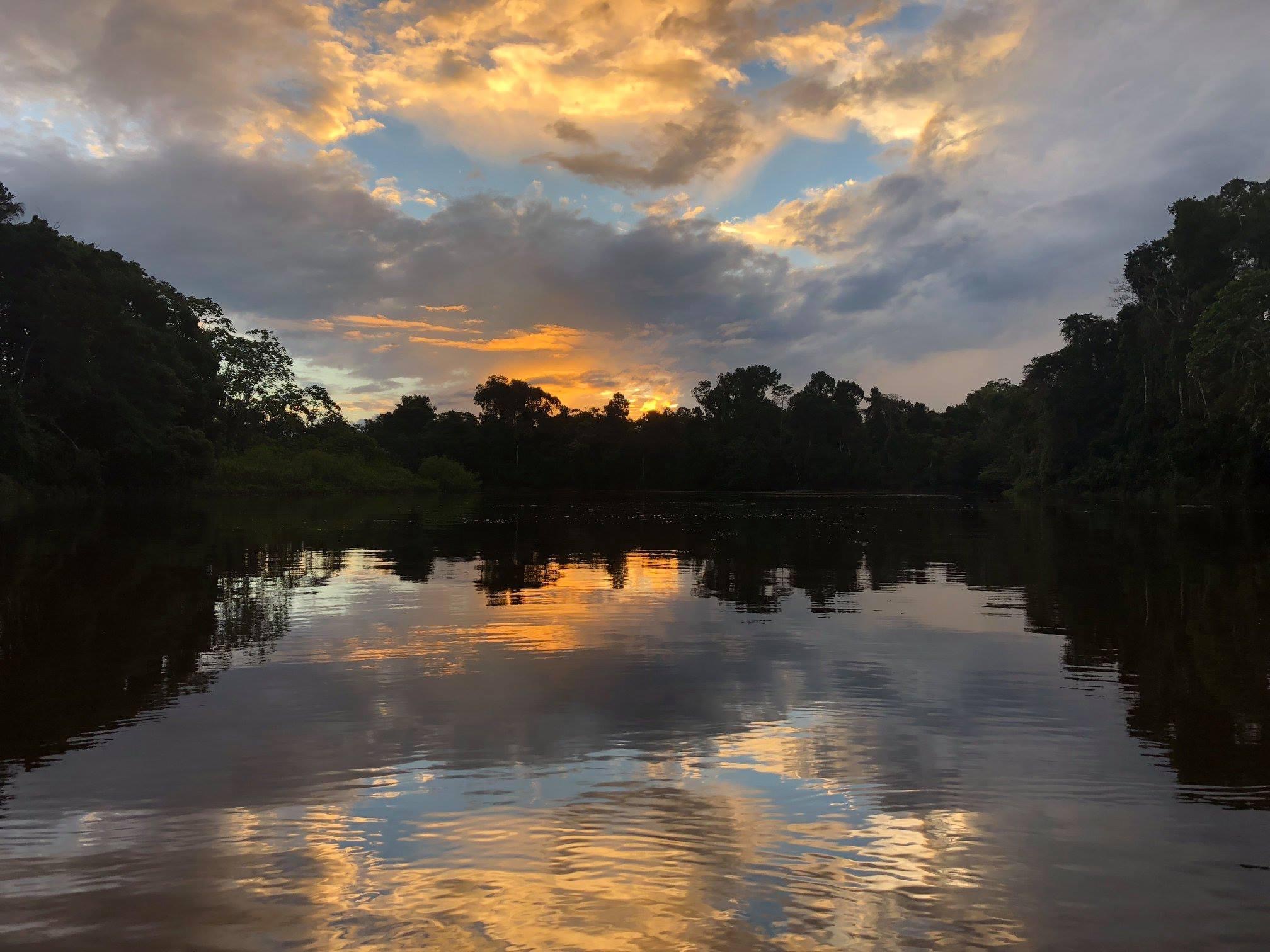 Sunset at Tapiche