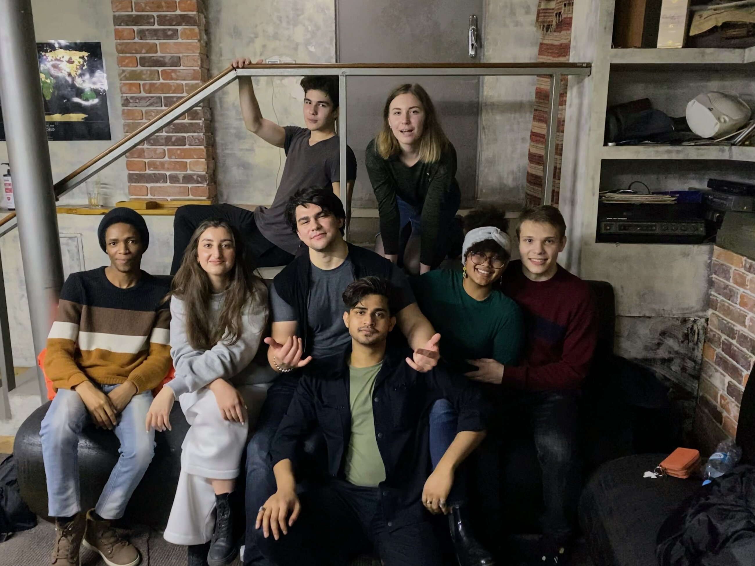 Other international students I met at the School Pub :)