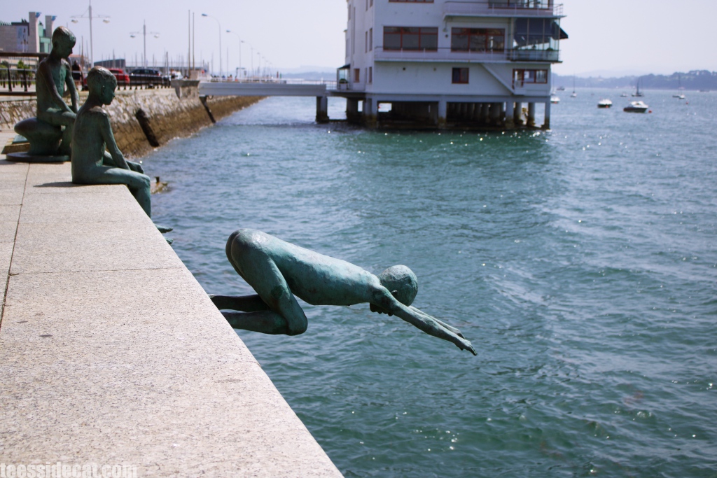 Along the promenade in Santander