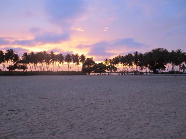 Sunset in Niodior island