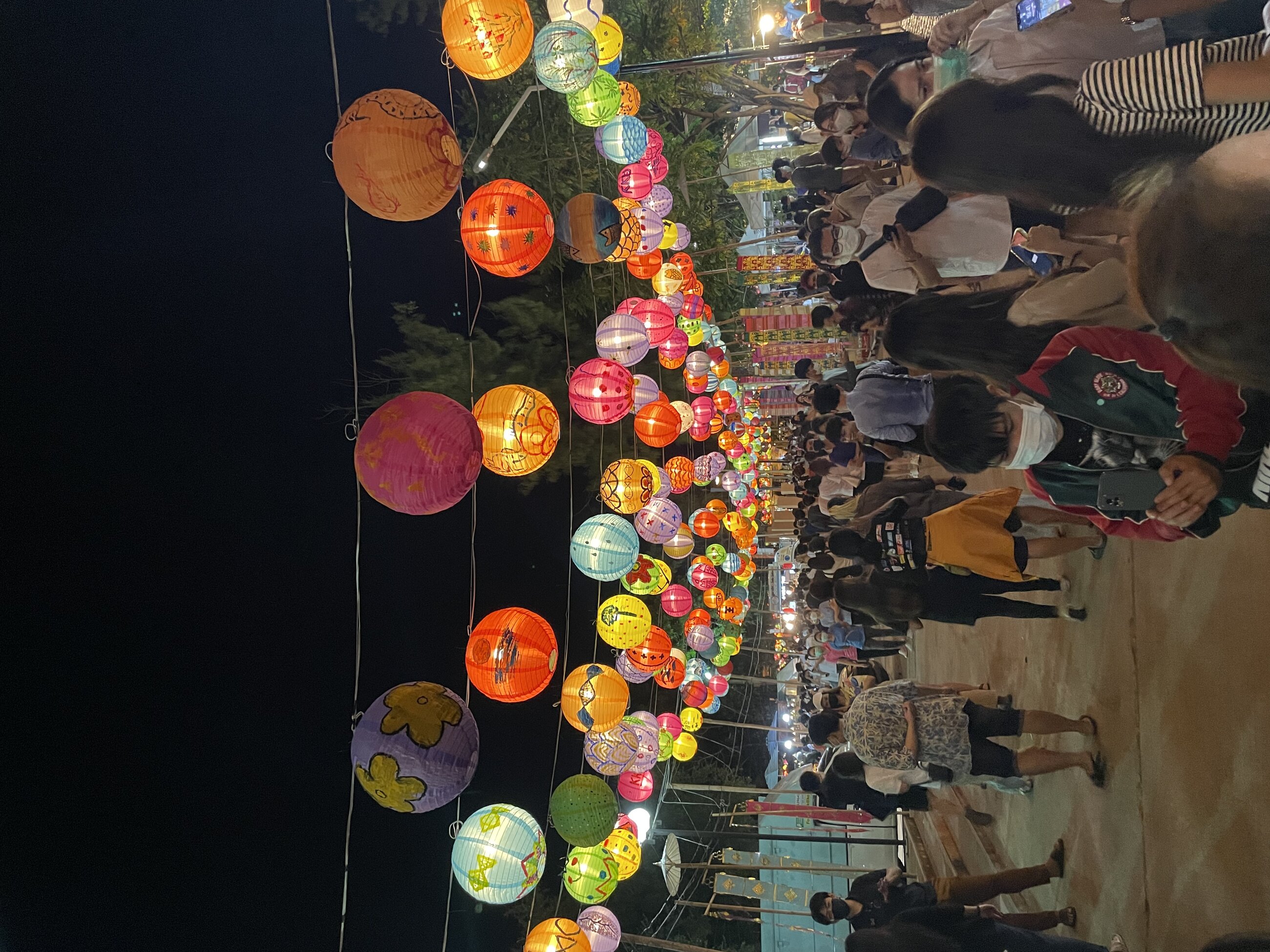 Loy Krathong festival in Khon Kaen