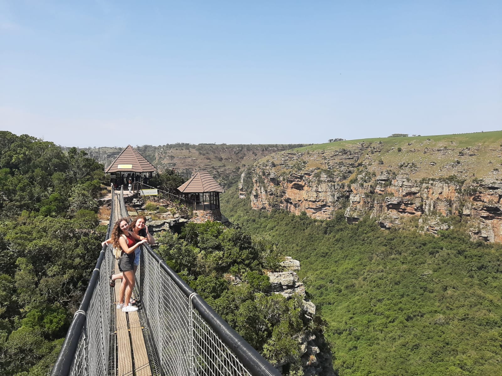 Suspension Bridge at Oribi Gorge