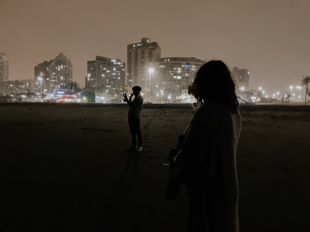 Durban Beach Front at night!