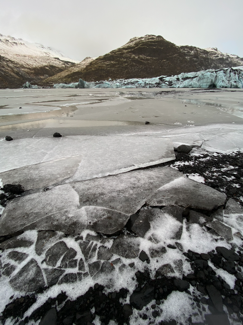 Visiting Sólheimajökull