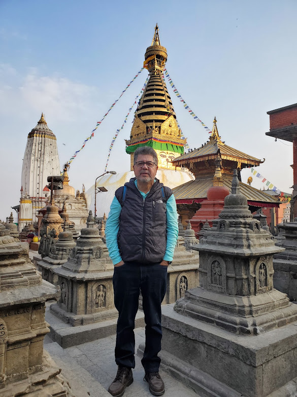 Up in the Monkey Temple