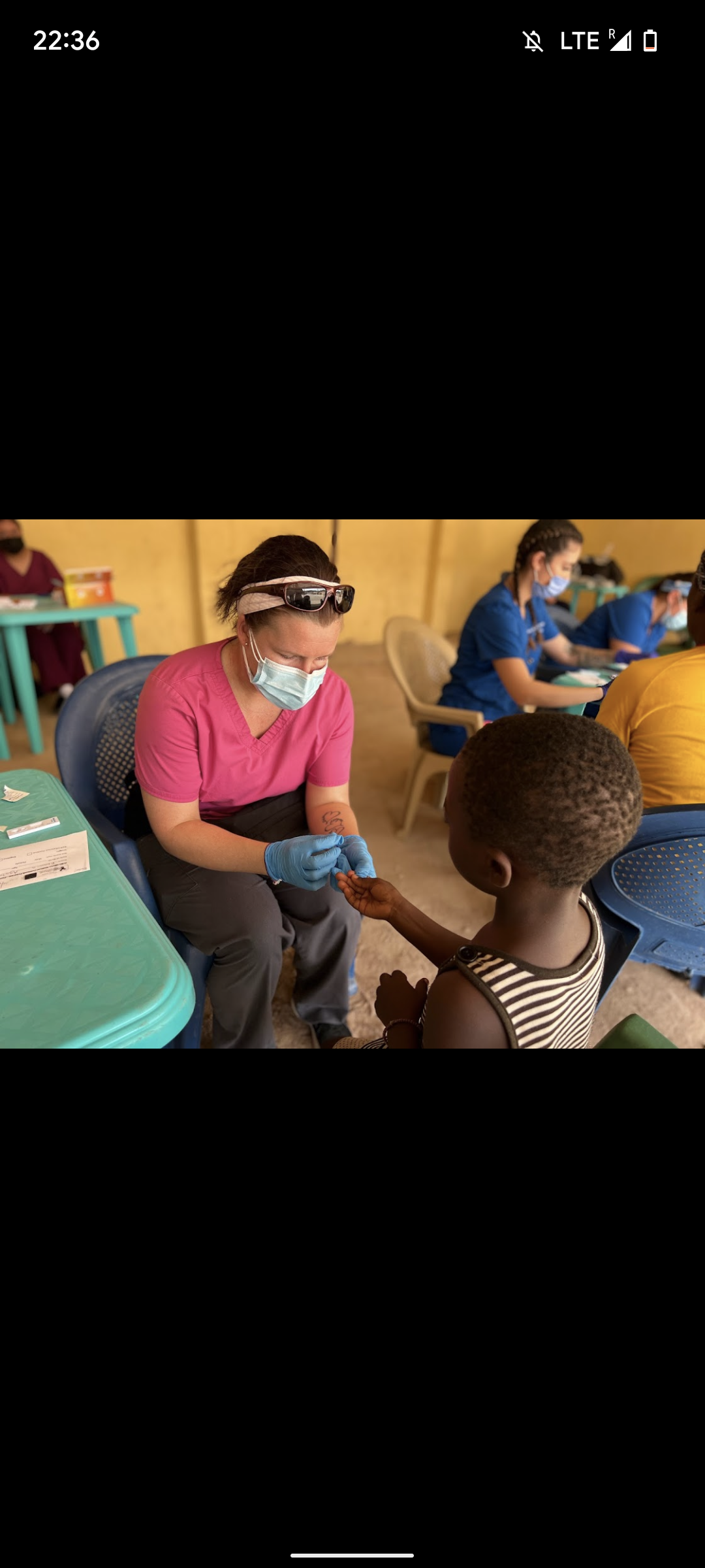 Performing malaria testing in the community