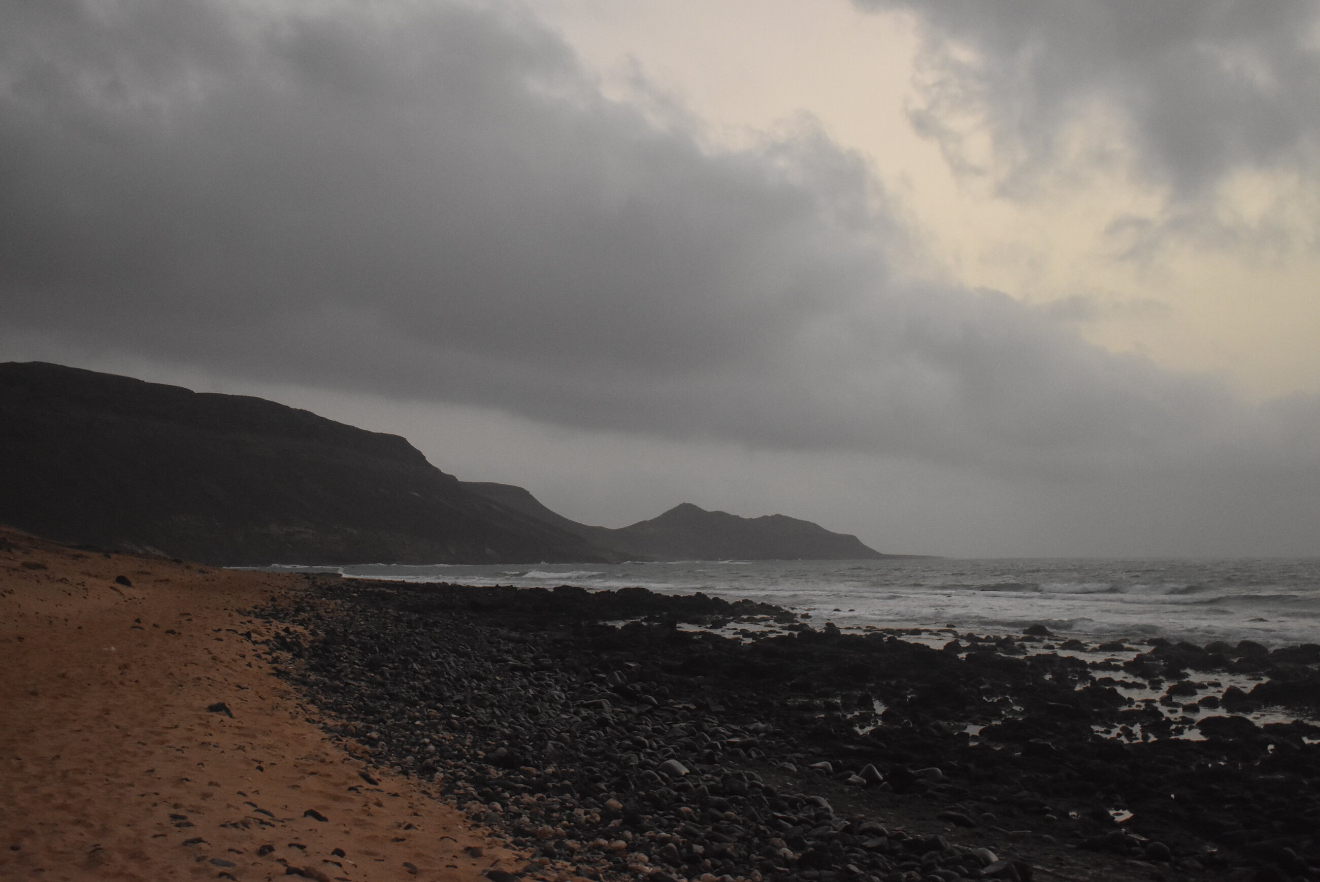 Mist Over the Ocean Before Sunrise After Patrol