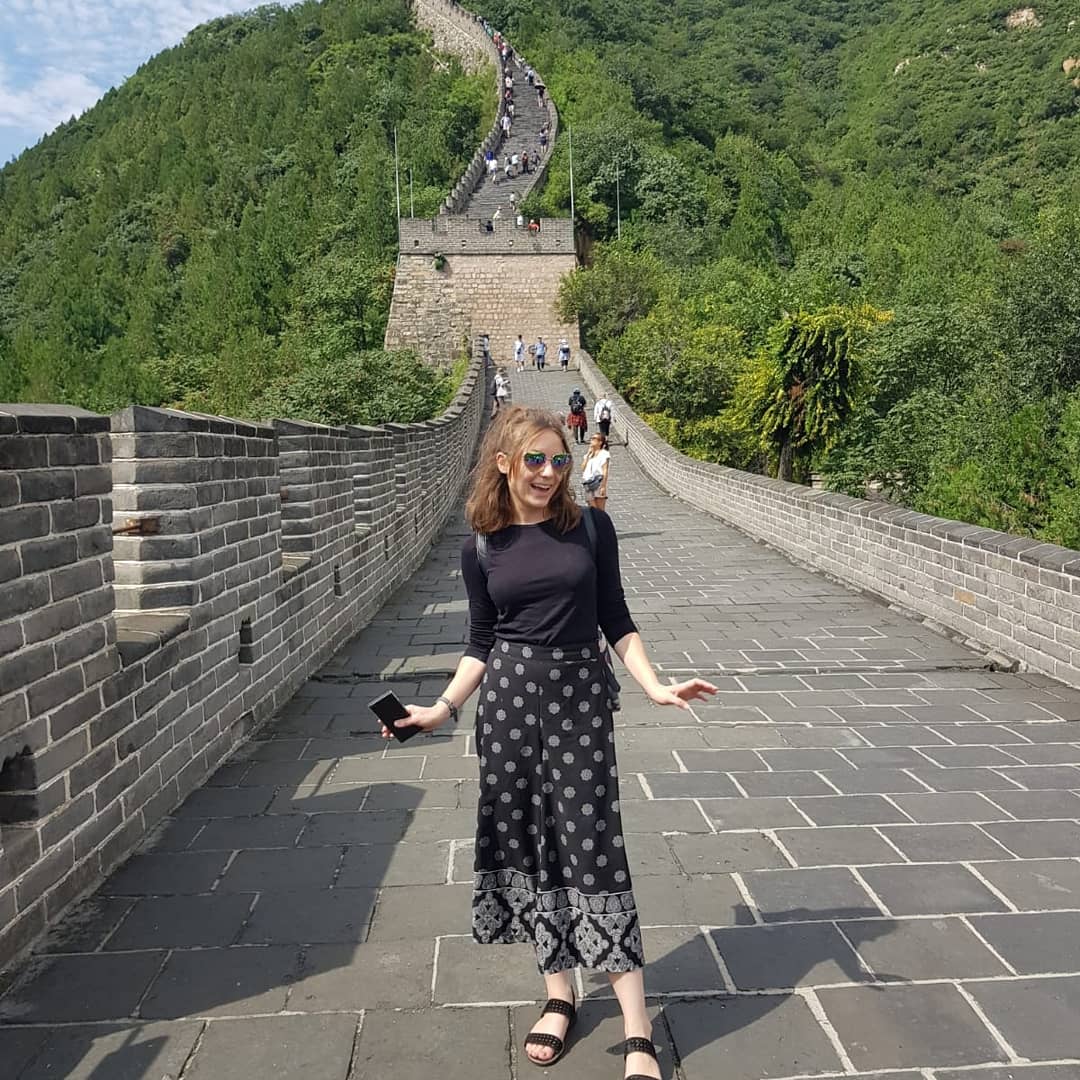 The Great Wall of China trip during our training camp