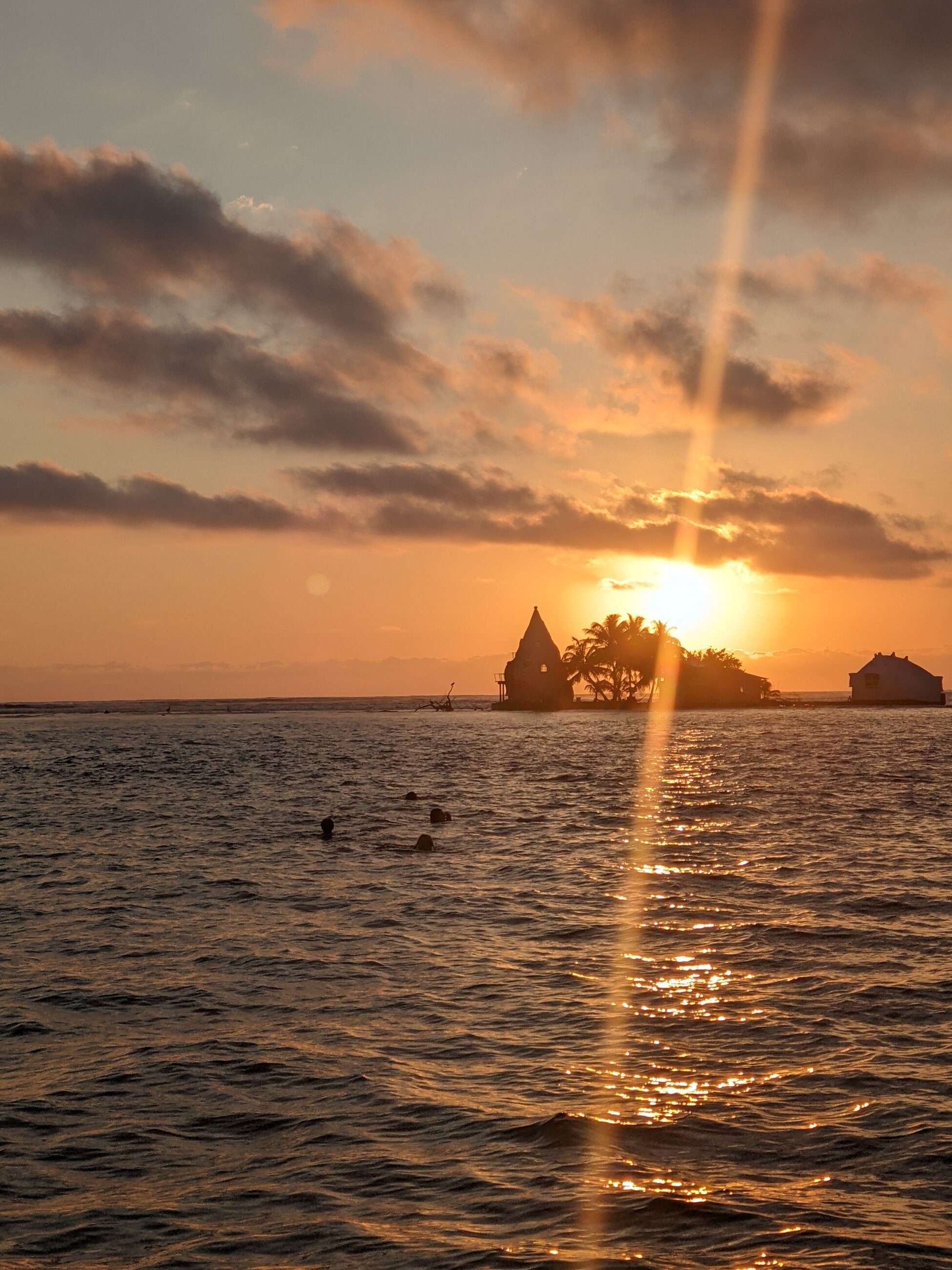 Sunrise swim