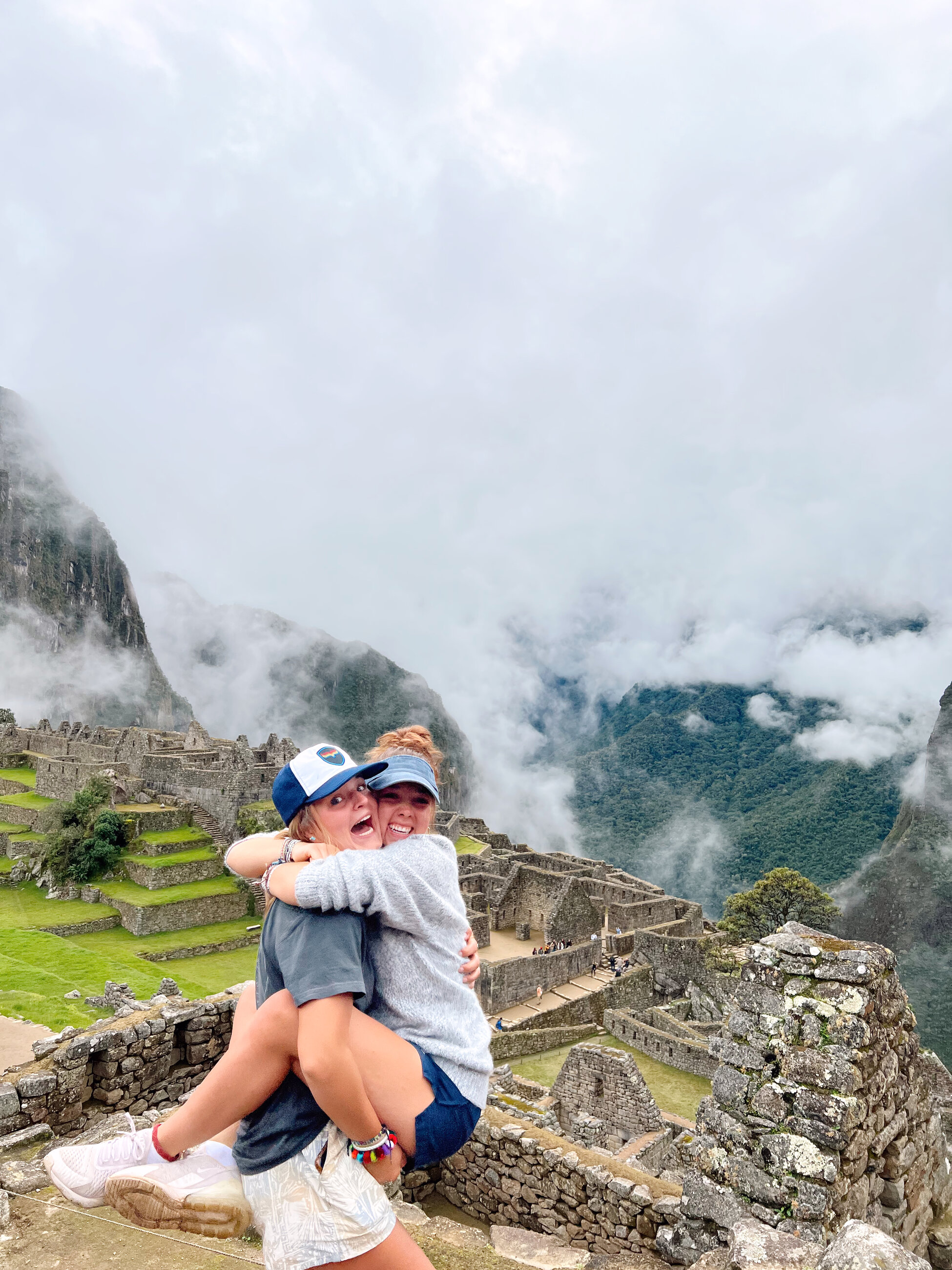 All smiles for Machu Picchu!