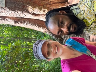 My tour guide and new rafiki (friend)