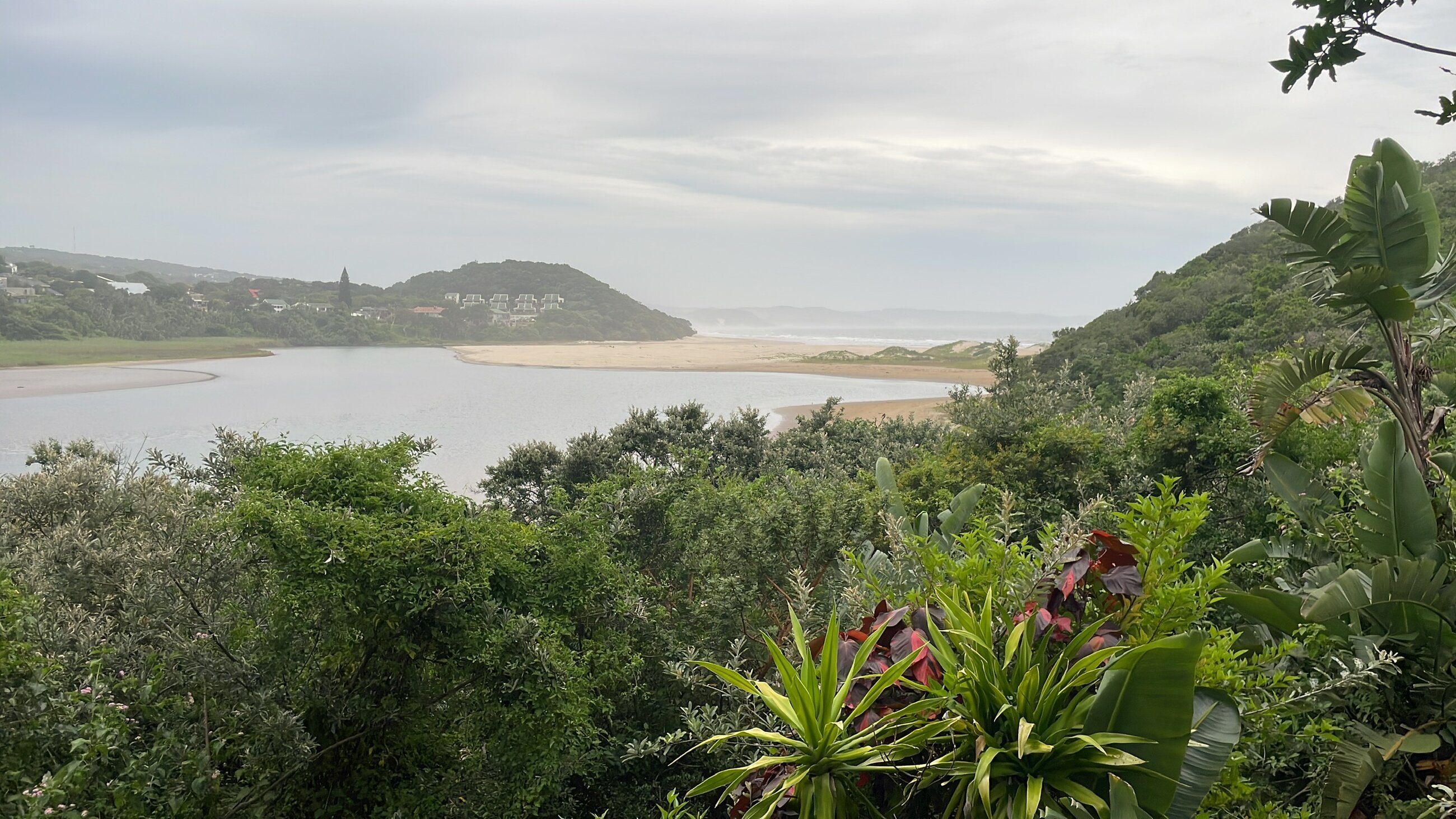 View of Chintsa Beach from the accommodation.