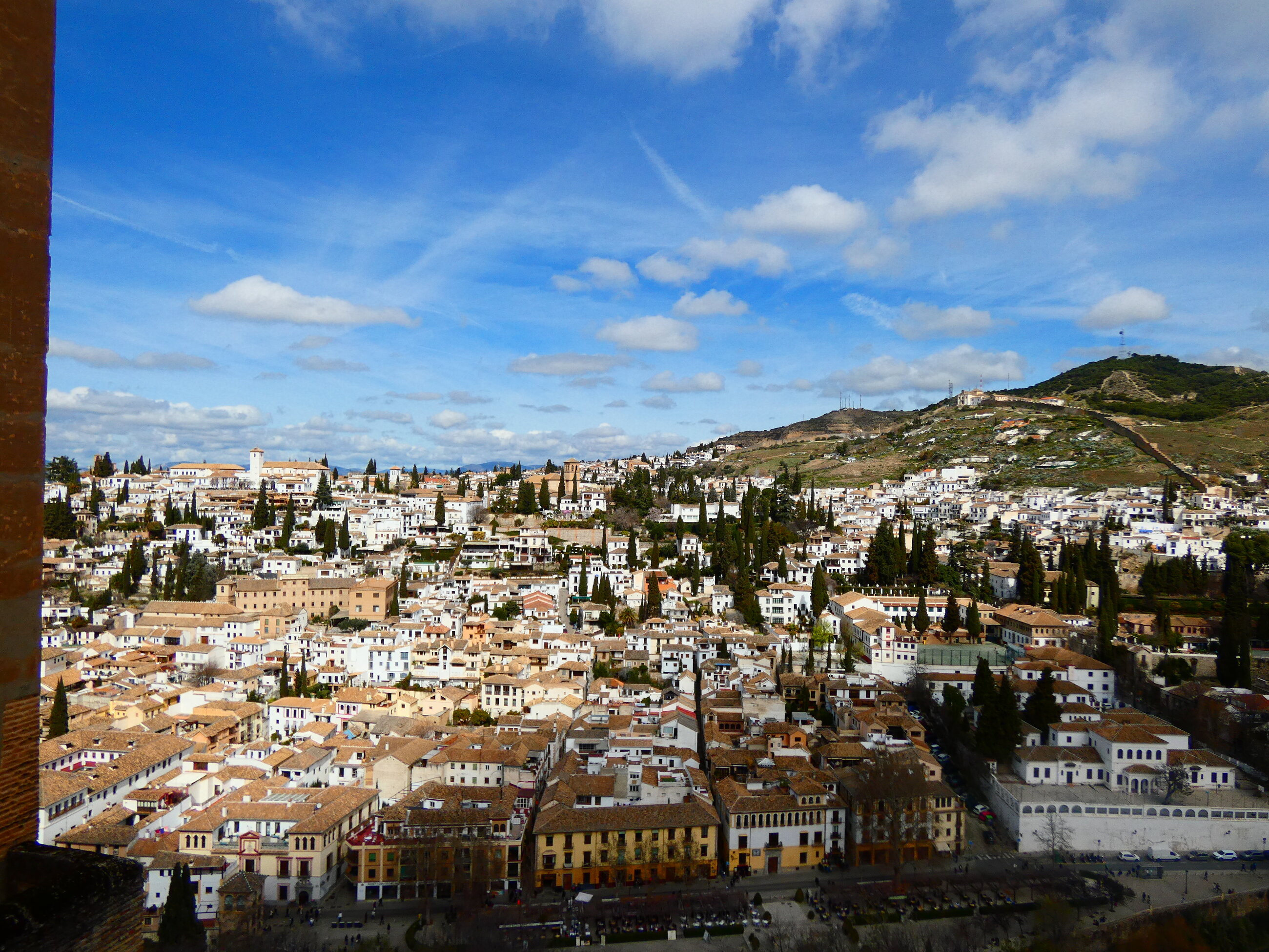 View from Alhambra Palace