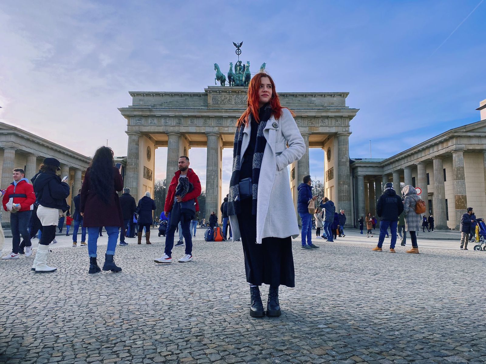 at Brandenburg Gate!