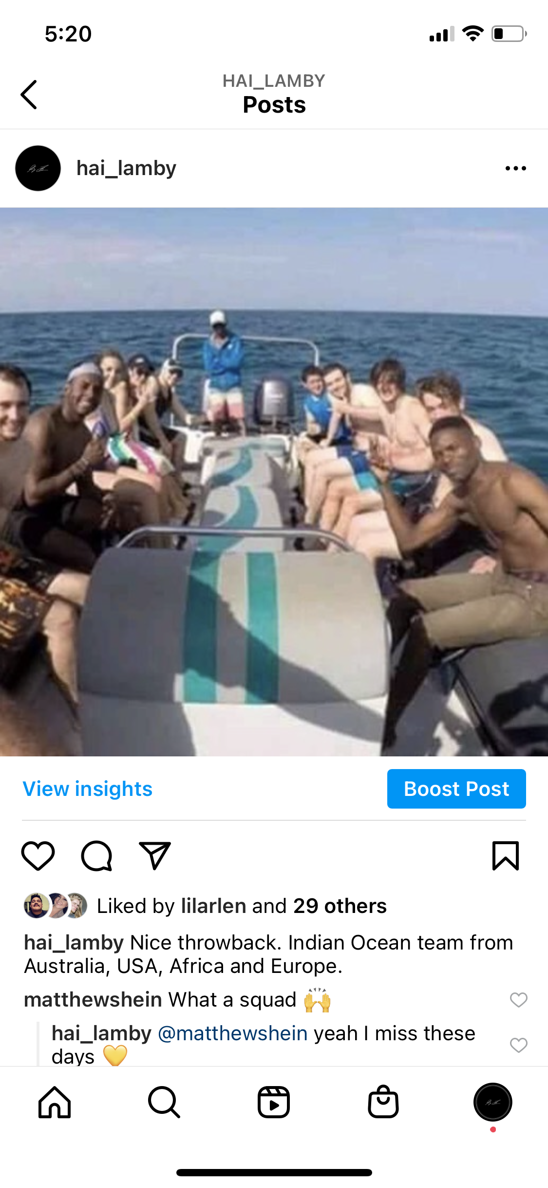 Boat trip finding dolphins