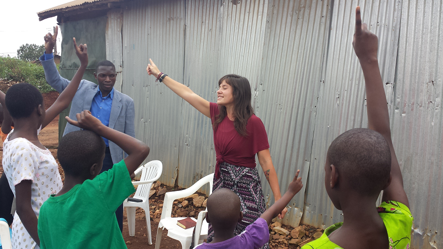 During my volunteering period in Uganda