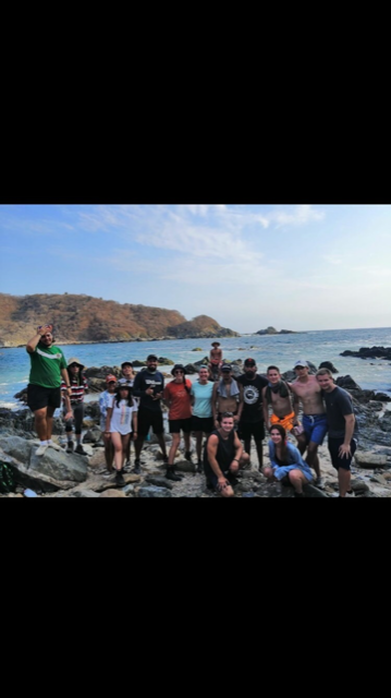 Hiking with friends! 