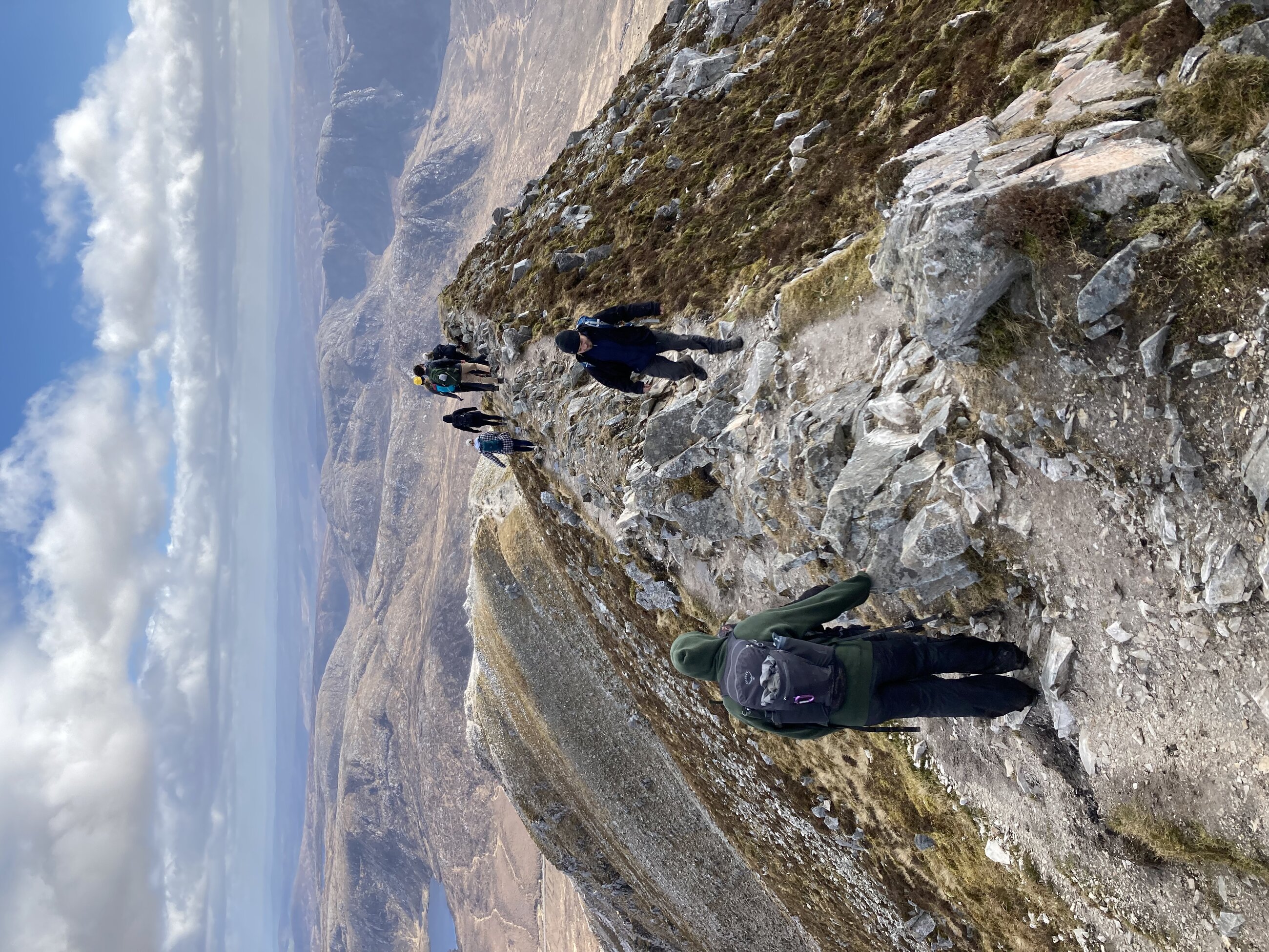 Climbing Mount Errigal