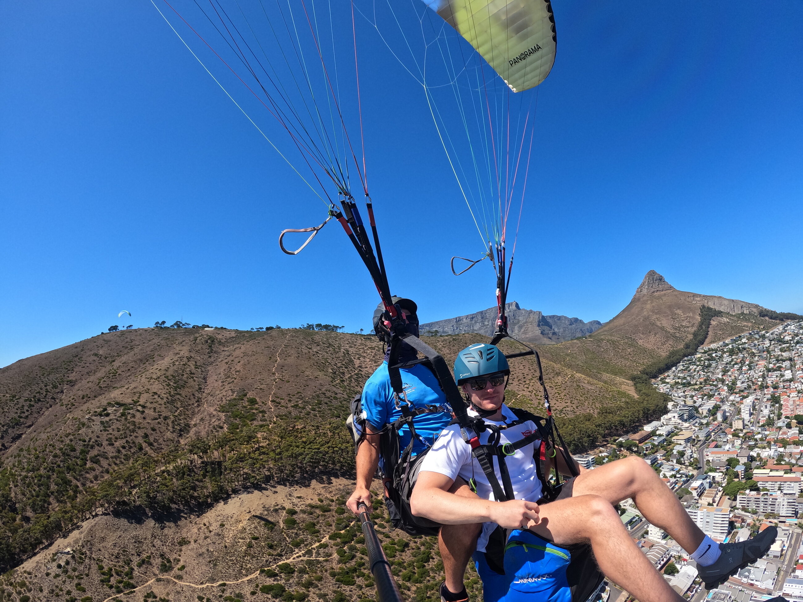 Paragliding off Lions Head, Cape Town