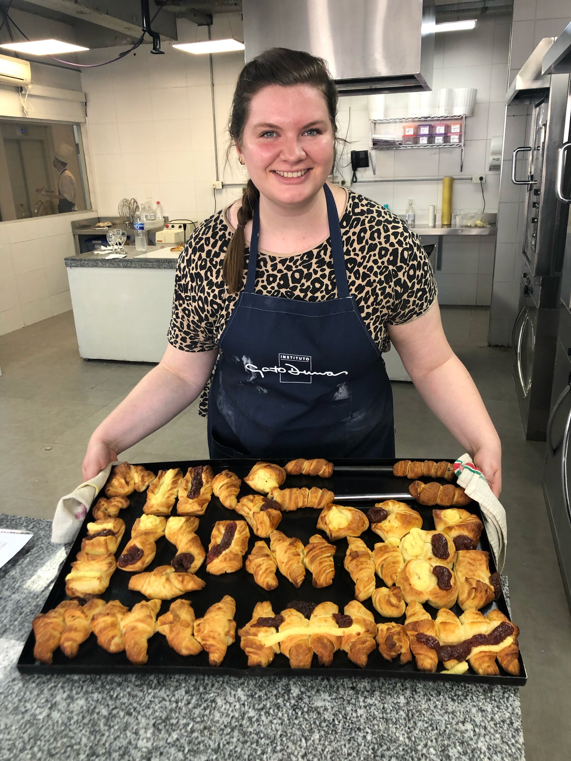 Making facturas & medialunas