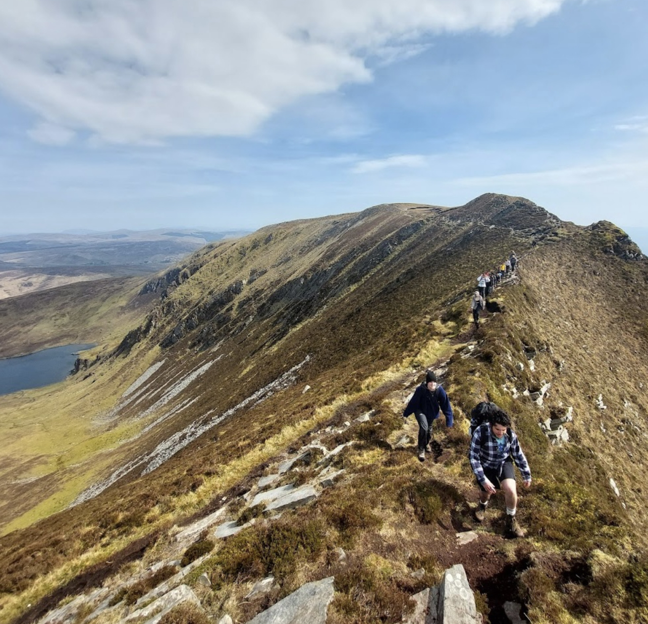 One man's pass at Slieve League